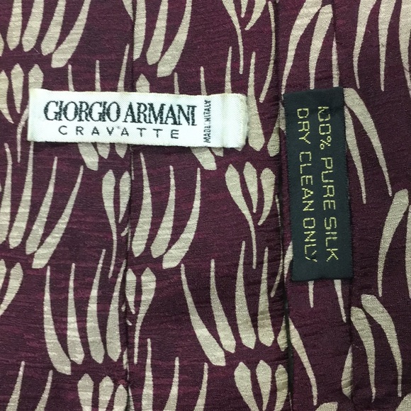 Silk Giorgio Armani Tie - Picture 4 of 4